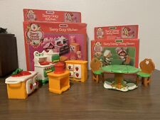 Strawberry Shortcake Berry Happy Home CIB Set Lot Kitchen And Dining Room, used for sale  Shipping to Canada