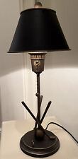 dark bronze metal table lamp for sale  Greenville
