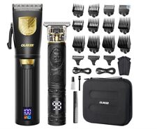 GLAKER Hair Clippers for Men Professional, Cordless Clippers for Hair Cutting, used for sale  Shipping to South Africa