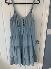 Denim summer dress for sale  EASTBOURNE