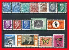 Znaczki pocztowe NRD Scott 227-786, 16 znaczków Używany wybór!! DDR270b na sprzedaż  Wysyłka do Poland