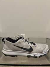 Botines de golf para hombre Nike FI Bermudas sin puntas blancos grises 776121-003 talla 11 segunda mano  Embacar hacia Argentina