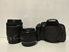 Câmera DSLR Canon EOS Rebel T5i 18.0 MP com lente 50mm + bolsa para câmera comprar usado  Enviando para Brazil