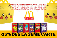 Carte pokemon mcdo d'occasion  Mortagne-sur-Sèvre