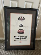 racing poster auto framed for sale  Fort Worth