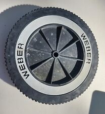 1990's Weber Gas Grill Part - 8" Wheel - Fits 2 or 3 Burner Grills #1, used for sale  Shipping to South Africa