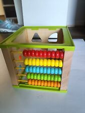 Wooden Activity Cube For Babies Toddlers Unbranded for sale  Shipping to South Africa