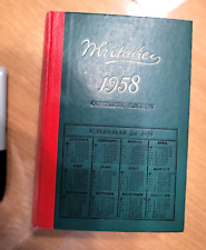 Almanack vintage 1958 for sale  BINGLEY