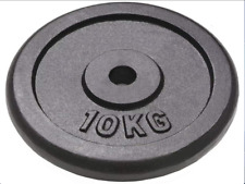 Disco dischi ghisa VARI KG FORO 25mm per palestra peso pesi bilanciere 5 10 20 usato  Urbisaglia