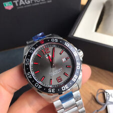 Tag Heuer 43mm Formula 1 relógio masculino quartzo mostrador cinza WAZ1018.BA0842 com caixa, usado comprar usado  Enviando para Brazil