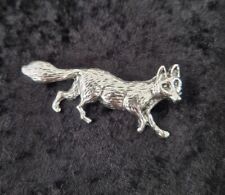Fox brooch silver for sale  PUDSEY