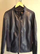 zara mens leather jacket for sale  WARRINGTON