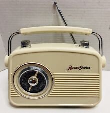 Rádio portátil Byron Statics AM/FM aparência retrô rádio com alto-falantes embutidos #AM66 comprar usado  Enviando para Brazil