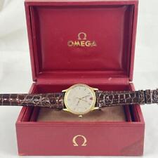 Reloj Omega Constellation para hombre redondo de cuarzo hecho en Suiza fecha plateada vintage segunda mano  Embacar hacia Argentina