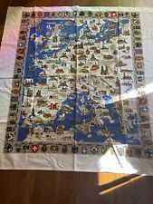 Map tapestry wall for sale  Greensboro