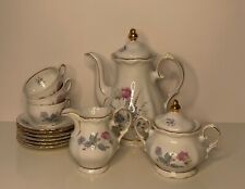 Vintage  Winterling Bavaria Roslau Teapot Tea Set - 14 Pieces, used for sale  Shipping to South Africa