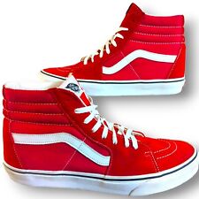 Vans SK8-HI Pro Rojo Gamuza Lona Zapatos de Skateboarding 721356 Para hombres Talla EE. UU. 12 segunda mano  Embacar hacia Argentina