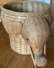 Rattan basket cute for sale  Eaton
