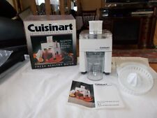 Cuisinart juice vegetable for sale  West Chazy