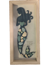 Wooden mermaid wall for sale  Brentwood
