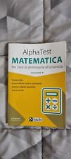 Alpha test matematica usato  Fucecchio