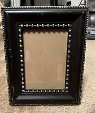 Sheffield Home Black Wooden Picture Frame  With Silver Detailing 10.5 X 8.5 for sale  Shipping to South Africa
