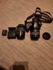 Câmera DSLR Sony Alpha SLT-A55V 16.2mp com 2 Lentes, 1 Bateria, Carregador e Bolsa comprar usado  Enviando para Brazil