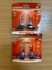 Farol Sylvania H11 SilverStar ULTRA (2) pares, (4) lâmpadas comprar usado  Enviando para Brazil