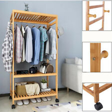 Wooden clothes rail for sale  Shipping to Ireland