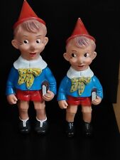 Pinocchio vintage rubbertoys usato  Due Carrare