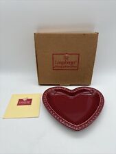 Longaberger pottery heart for sale  Seminole