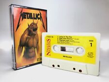 Metallica JUMP IN THE FIRE Cassette **MUSIC FOR NATIONS** Yellow Paper Labels comprar usado  Enviando para Brazil