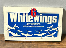 White Wings Excellent Gliders 6 Volume 2 Modelos de Fibra Balsa Kit Pré-Cortado 1990 NOVO comprar usado  Enviando para Brazil