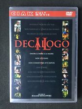IL DECALOGO 4 - 5 - 6 K. KIESLOWSKY DISCO 2 (F. CAT. RARO) - DVD USATO OTTIMO  usato  Italia