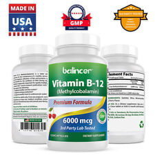 Vitamina B-12 (metilcobalamina) 6.000 μg apoya un cerebro sano, usado segunda mano  Embacar hacia Argentina