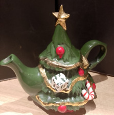 christmas tree teapot for sale  LINCOLN