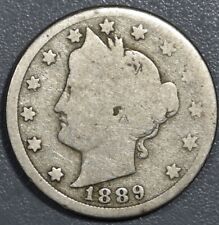 1889 liberty nickel for sale  Shipping to Ireland