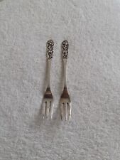 Silver forks pair for sale  CARMARTHEN