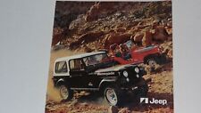 Jeep range brochure for sale  WHITBY