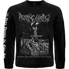 Camiseta Preta Manga Longa Rotting Christ "In Nomine Dei Nostri Satanas Luciferi, usado comprar usado  Enviando para Brazil