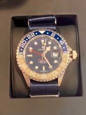 Used, Steinhart Ocean One GMT Blue-Grey Ceramic Original Box Papers Stainless Bracelet for sale  Shipping to South Africa