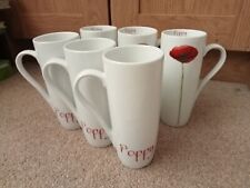 6 set mugs for sale  CLEETHORPES