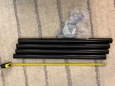 4 IKEA Legs - ADILS - Black Steel, used for sale  Shipping to South Africa