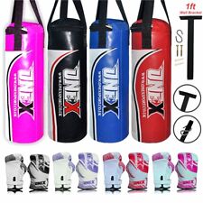 Boxing Punch Bag Children Punching Bag Gloves Set Kids Fitness Special Gift Pack for sale  Shipping to South Africa