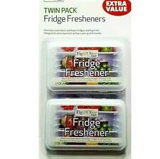 2 x Fridge Freshener Food Safe Deodoriser Kitchen Smell Odour Cleaner Eliminate for sale  Shipping to South Africa