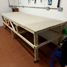 Wooden workshop table for sale  NEWCASTLE