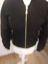 Ladies black bomber for sale  PORTHCAWL