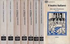 Teatro italiano. vol. usato  Italia