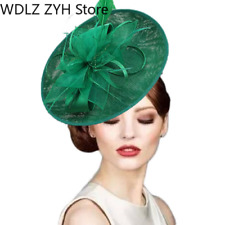 Chapéu base igreja Big Derby Fascinators para mulheres elegante casamento fascinador comprar usado  Enviando para Brazil