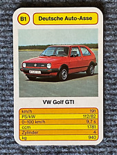 Usado, Einzelkarte, VW Golf II GTI, seltenes Bild, Zustand siehe Bild comprar usado  Enviando para Brazil